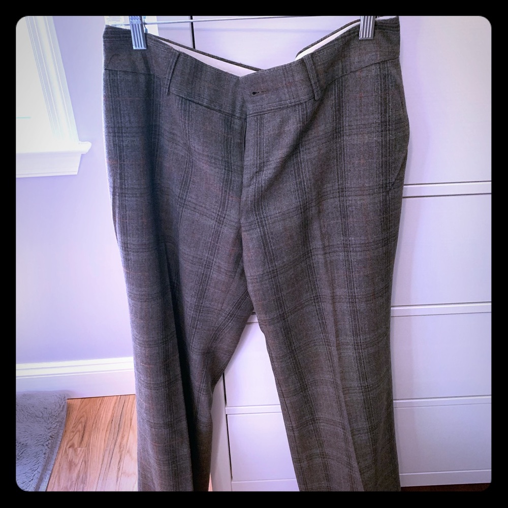 Cropped plaid Banana Republic pants size 12P